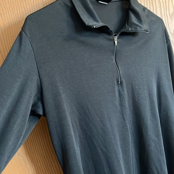 Patagonia‎ Capilene Black Quarter-Zip Pullover Large - Picture 2 of 7